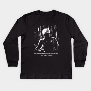 Blade Runner - Like Tears in Rain Kids Long Sleeve T-Shirt